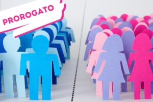 prorogato termine presentazione situazione maschile e femminile